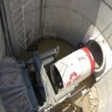 Keşlə yük dəmiryolu stansiyasının altından kanalizasiya kollektoru tunelinin tikintisi-1
